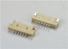 品名：插座1.25-5P卧式超薄1.85H<br>料号：JCWAF-125PH-05PIN