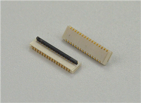 品名：FPC 0.3-25P前插后压1.0H<br>料号：JCFPC-03PH-25PINF